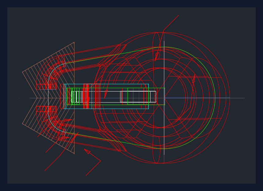 Recovered toy clamp CADKEY drawing